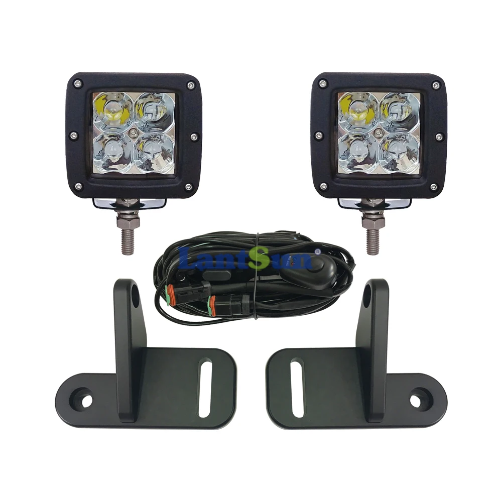 

Для Jeep JL для wrangler JL1109 комбинация (кронштейн из алюминиевого сплава JL + 2 LED620 + 1 комплект из 9-й линии) подходящая фотостойка