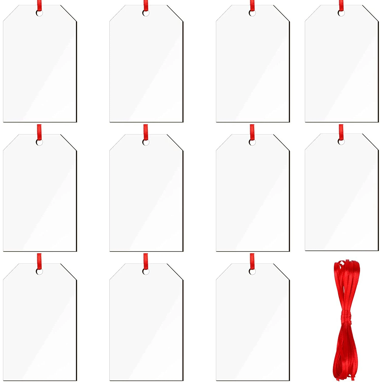 

Heat Transfer Sublimation Ornament Blank Christmas Pendant For Hanging Craft Party Home Decoration Stocking Name Holiday Tag