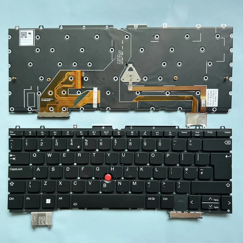 

Z13 UK Backlit Keyboard for Lenovo ThinkPad Z13 Gen 1 Z13 G1 Type 21D2 21D3 UKE809 SN21E18467-01