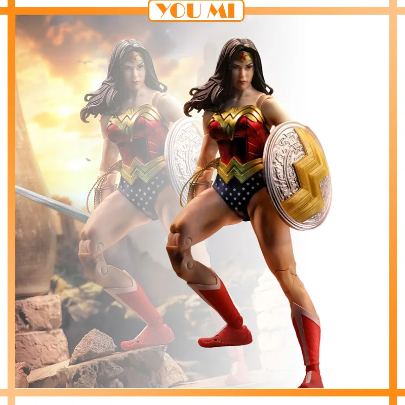 

Mcfarlane Toys Wonder Woman Anime Figure Dc Multiverse Wonder Woma Action Figure Statue Model Collection Christmas Toy Gift 18cm