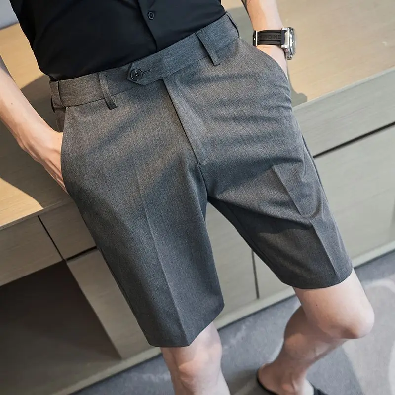 Spring Summer New Fashion High Waist Men's Clothing Loose All Match Ropa Hombre Pure Pockets Solid Korean Style Y2K Casual Pants