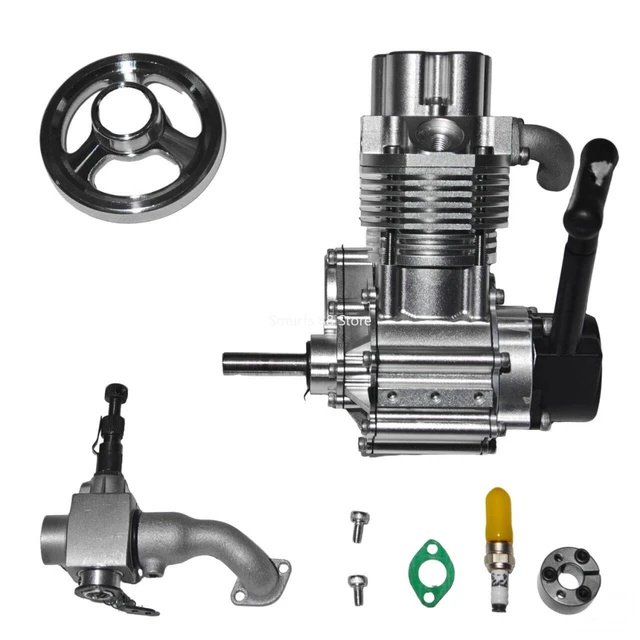 8cc Single Cylinder Engine Model RC Assembled DIY Metal Four
