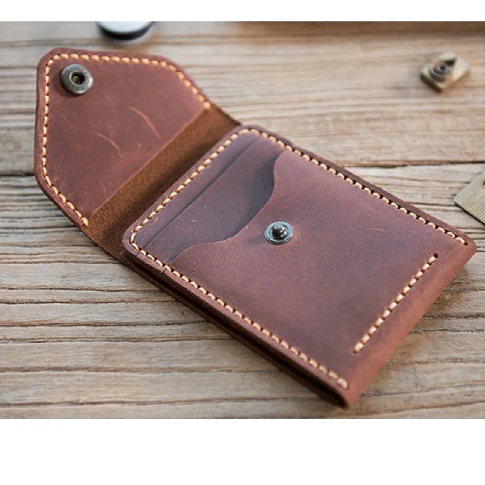 500gsm kraft paper cardholder sewing pattern leather craft drive license bag die cutting template 19x18x1.5cm Leather Craft Template Sewing Template