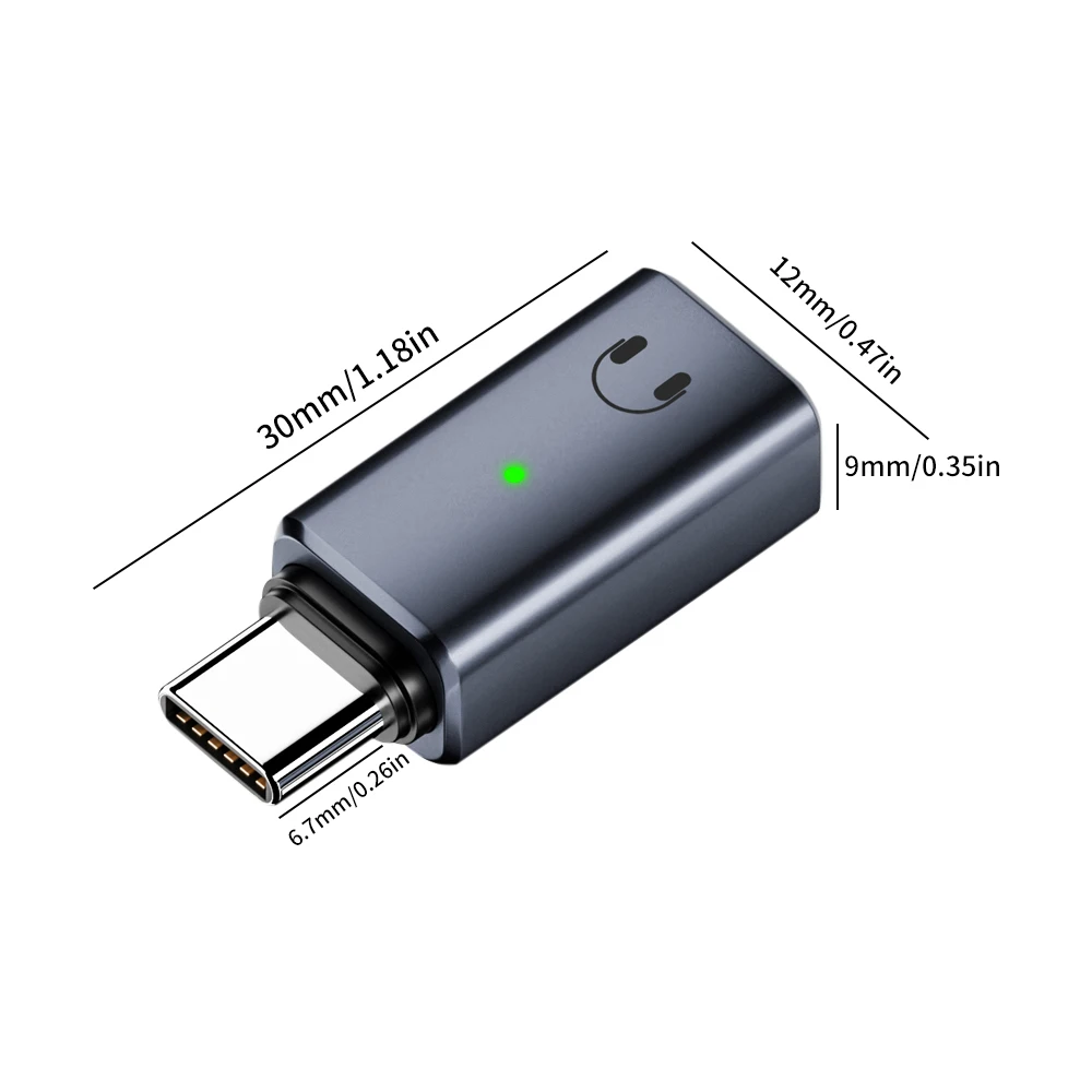 아이폰 15 16 아이패드 유선 헤드셋용 라이트닝 to C타입 어댑터 1개, IOS 암-USB C 수 이어폰 오디오 컨버터 AUX