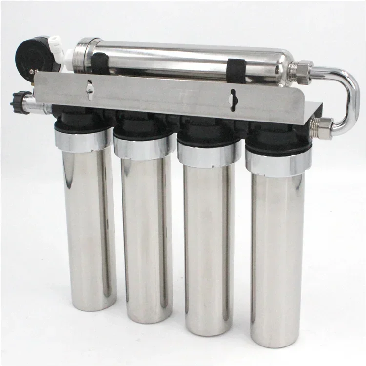 Stainless Steel Under Sink Uf Ultrafiltration Membrane Carteridge Master Water Filter Purifier System For Home House