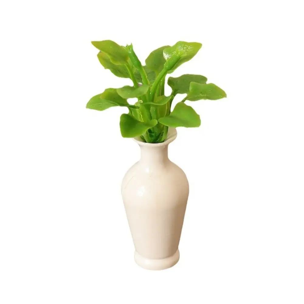 Green Plant Miniature Dollhouse Decorations 1:12 Scale