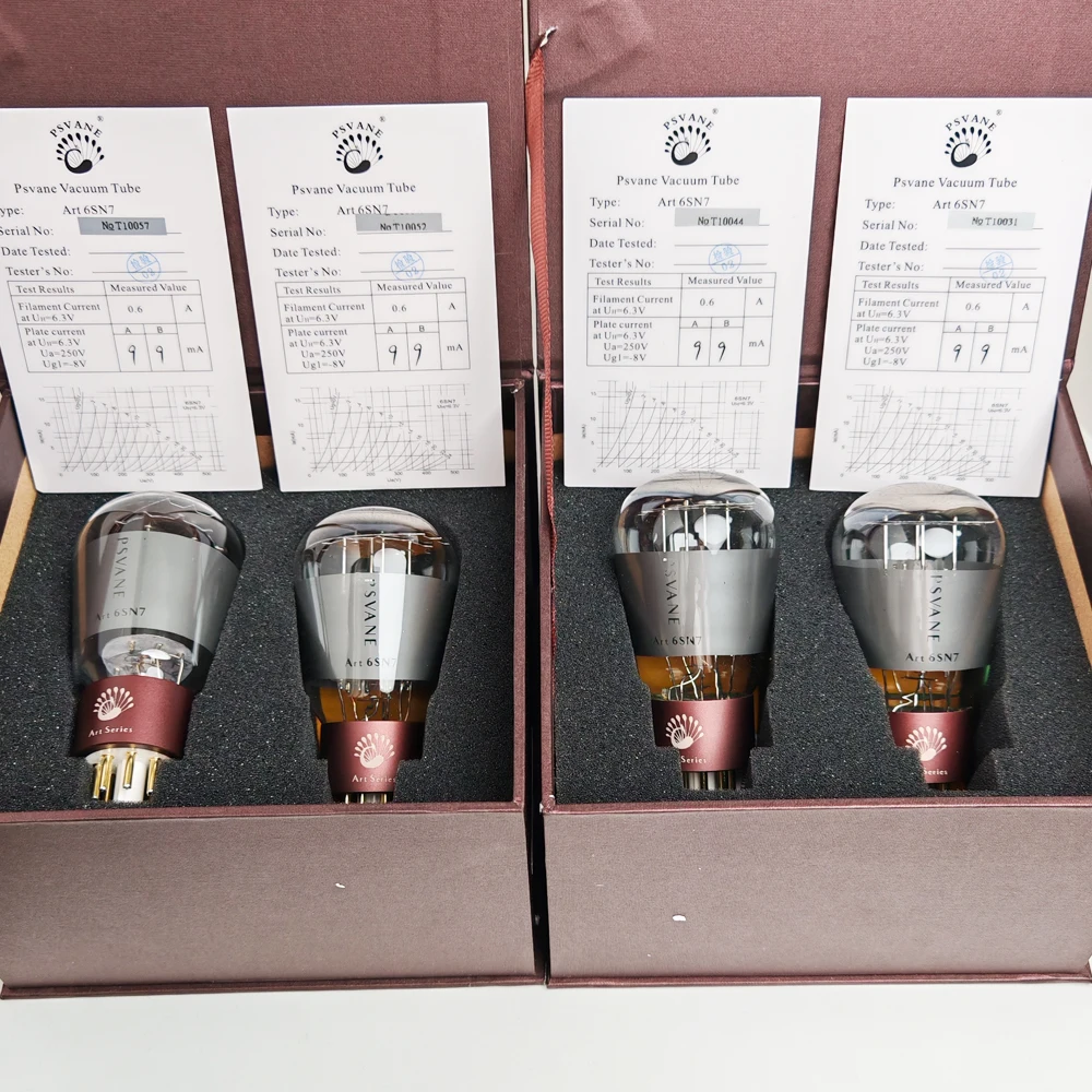 PSVANE ART 6SN7 Vacuum Tube HIFI Audio Valve Upgrade 6SN7 CV181 6N8P 6H8C 6SN7GT 5692 Electron Tube Amplifier Kit Diy Matched 3