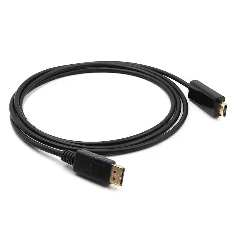 

4K DisplayPort To HDMI-compatible @60Hz Display Port DP HDMI- Cable 1M 1.8M 1080Pcompatible for Laptop and Projectors