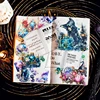 Yoofun 5x200cm Magic Book Vintage Shell Light PET Tape Creative DIY Journal Scrapbooking Collage Decor Masking Tape Card Making 4