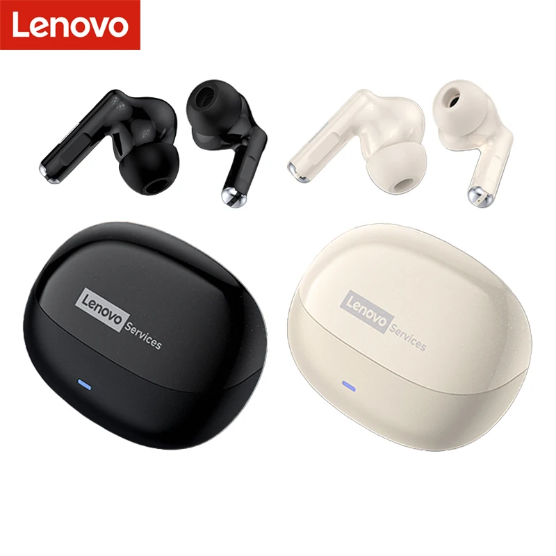 Lenovo Wireless Bluetooth Noise-Reduction Earbuds with Touch Control