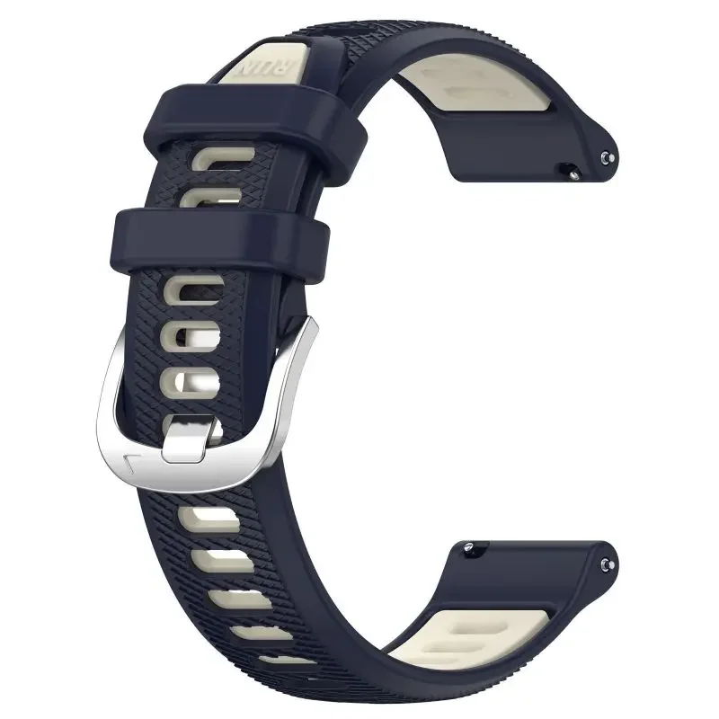 Silicone Smart Watch Run Band Bracelet - Compatible with Select Garmin Models, Available in 18/20/22MM Sizes