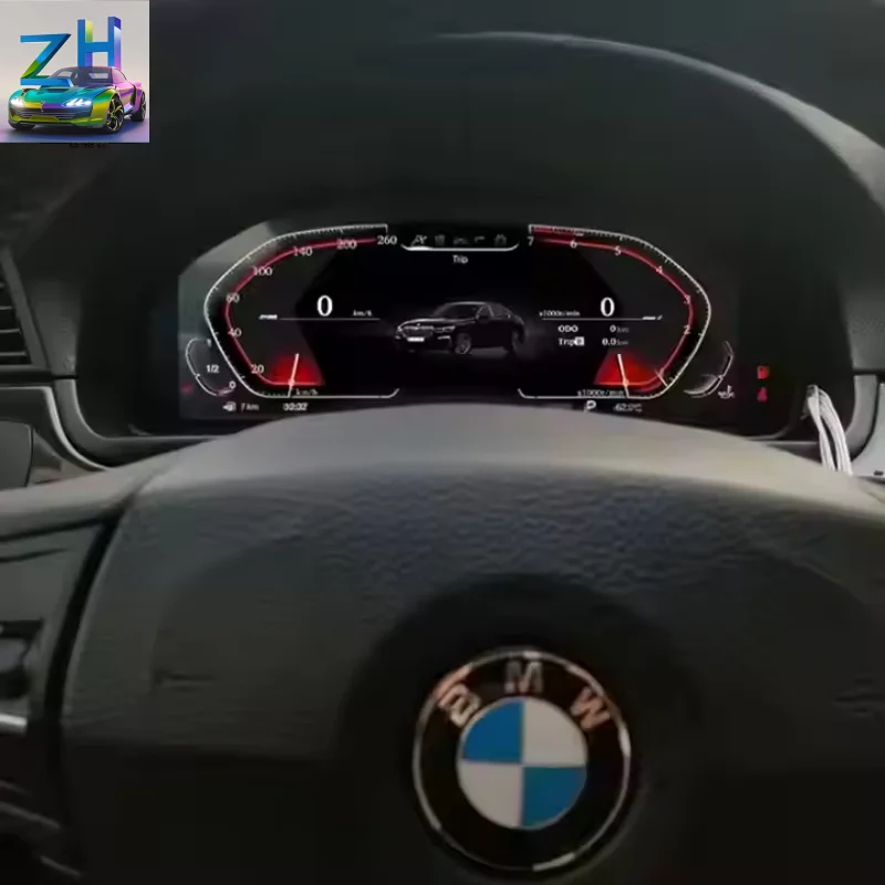 10.25-INCH Screen LCD Instrument Panel Dashboard Speedometer Digital Cluster for bmw 3 Series E90 E92 E60 2005-2012