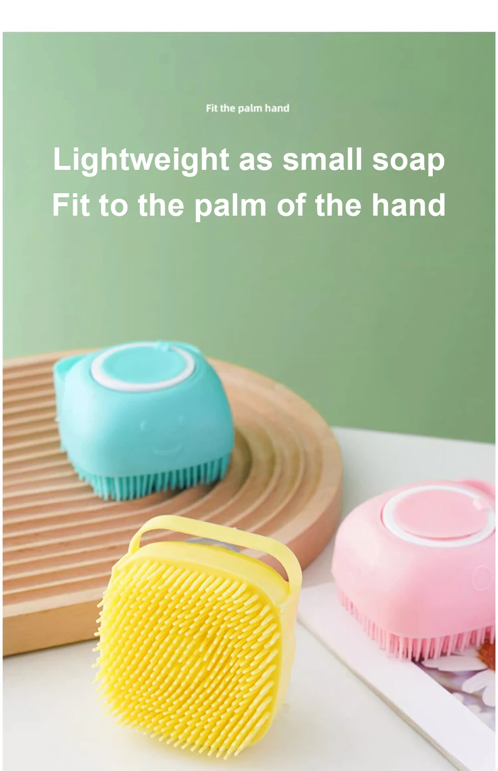 Bathroom Multifunctional Puppy Big Dog Cat Bath Massage Gloves Brush Soft Safety Silicone Pet Accessories for Dogs Cats Tools