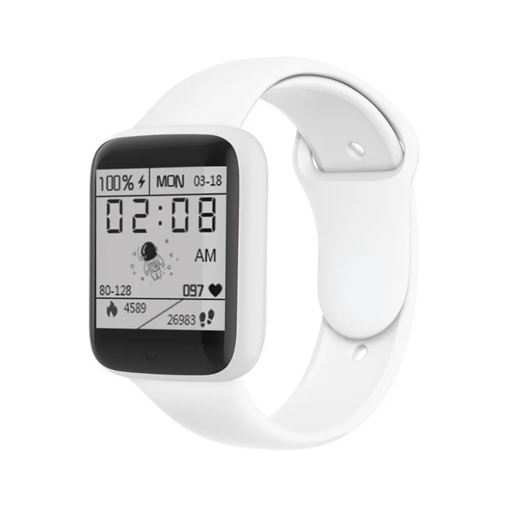 Reloj inteligente de silicona para niños y niñas, pulsera impermeable con  Monitor de ritmo cardíaco y seguimiento de actividad física - AliExpress