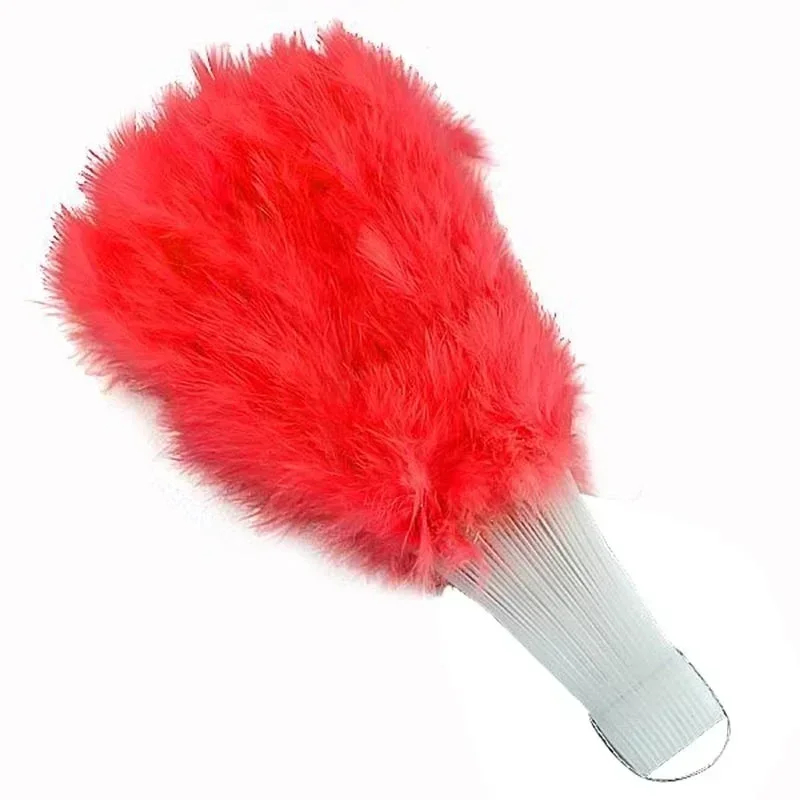 1pcs Soft Fluffy Lady Burlesque Wedding Hand Fancy Dress Costume Dance Feather Fan Chinese Fan Folding Fan