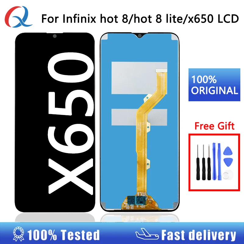 

Original for infinix Hot 8 lcd pantalla For Infinix X650 lcd screen replacement Mobile Phone Lcds For x650 display