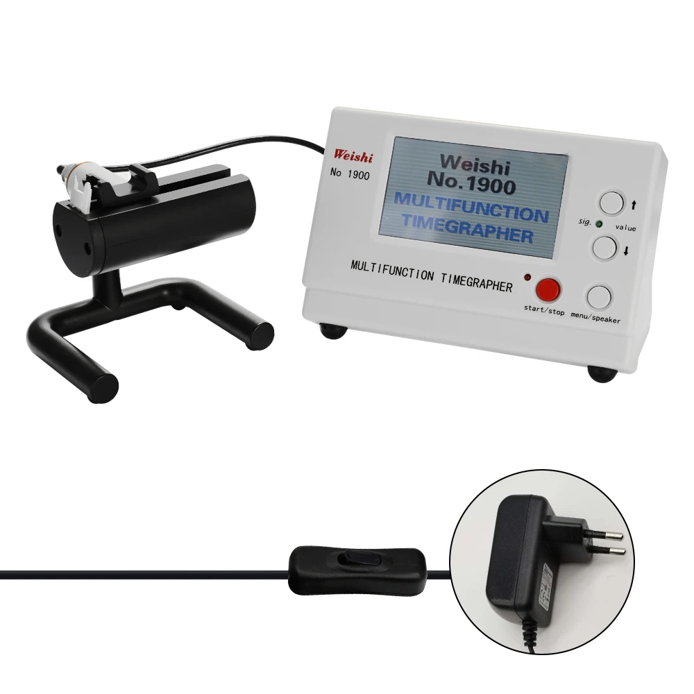 WeiShi No.1000/No.1900 Timegrapher Watch Testing Tool Watch Tester for  Repairers Hobbyists Watch Test Repairing Tool Timing Test