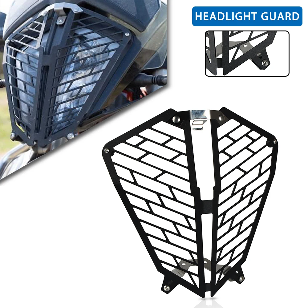 

Motorcycle Headlight Protector Head Light Guard Cover Grille For 390 ADVENTURE 790 890 ADVENTURE ADV R S 2019 2020 2021 2022