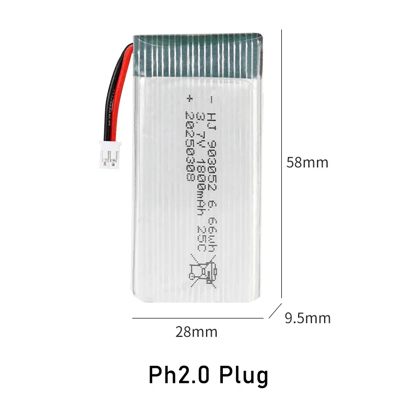 Lot de connecteurs drone XH2.54/JST/PH2.0/SM - 1 ou 2 pièces