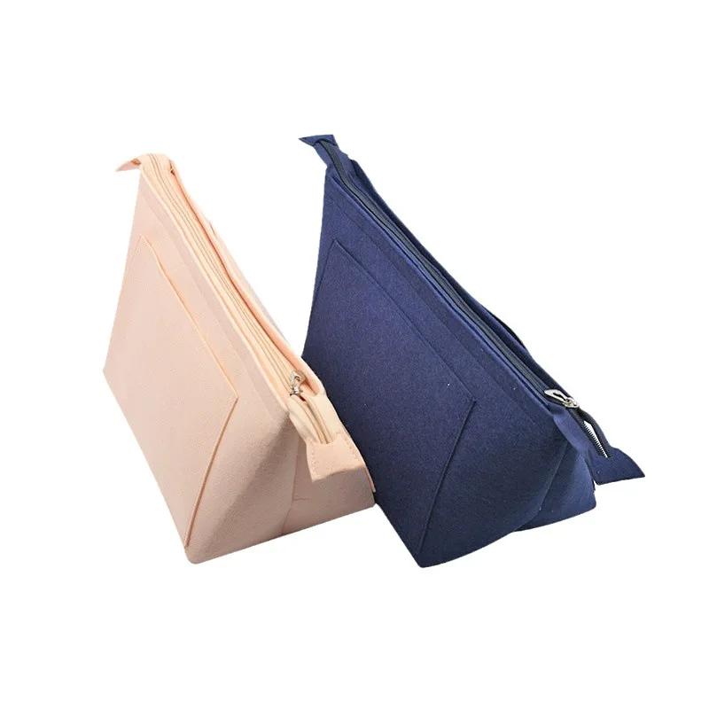 Make Up Organizer Cosmetic Bag Insert Felt with Multiple Pockets Fit Longchamp Bag makeup organizer,cosmetic bag,cosmetic storage bag,toiletry bag,makeup bag,cosmetic case,purse organizer insert