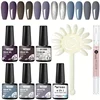 Mtssii 9pcs Green Nail Gel Polish Set With Nutrition Oil Uv Led Soak Off UV Semi Permanent For Diy Salon Manicures Varnish 2