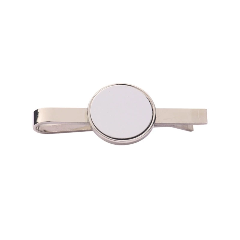 

Metal Fashion Necktie Bar Men's Tie Accessories Thermal Transfer Pinch Clips