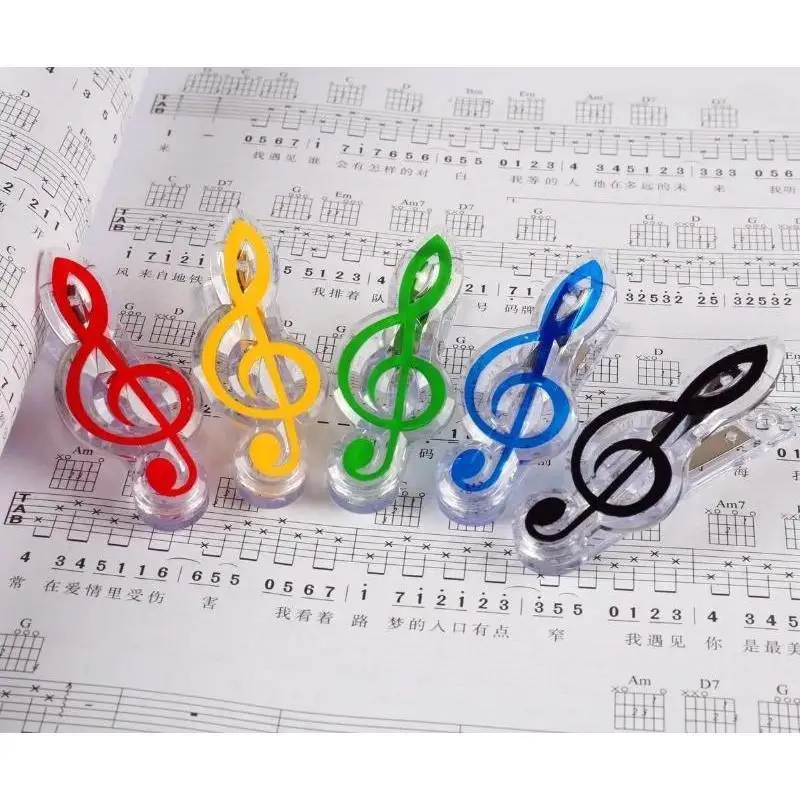 3Pcs Note Score Folder Fun Mini Note Folder Universal Music Score Folder Creative Student Stationery Folder Music Score Folder
