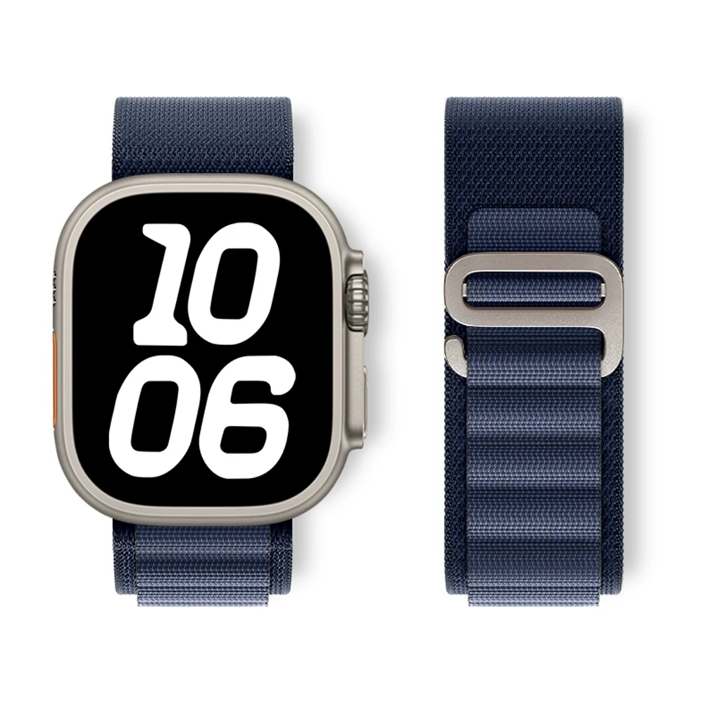 Nylon Alpine Loop Strap for Apple Watch - Durable and Stylish Bracelet Band