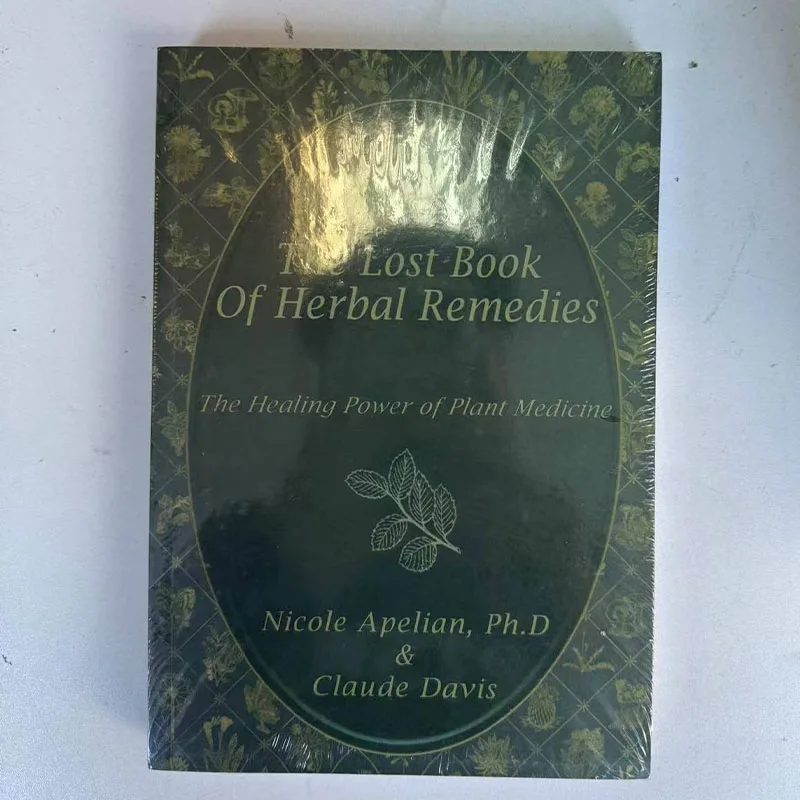 

1 Book The Lost Book of Herbal Remedies The Healing Power of Plant Medicine Paperback Colored English Books