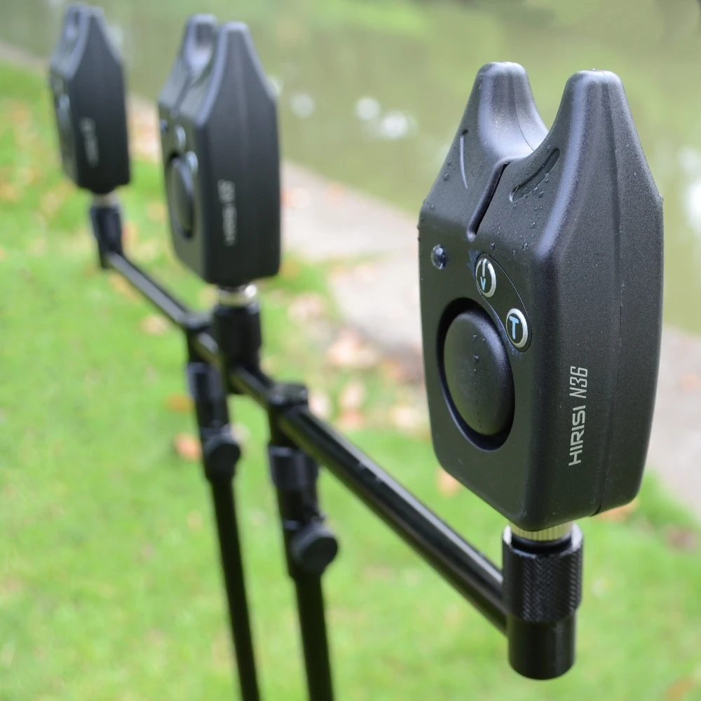 Bite alarm sound-light avec récepteur fish finders accessoires pour la