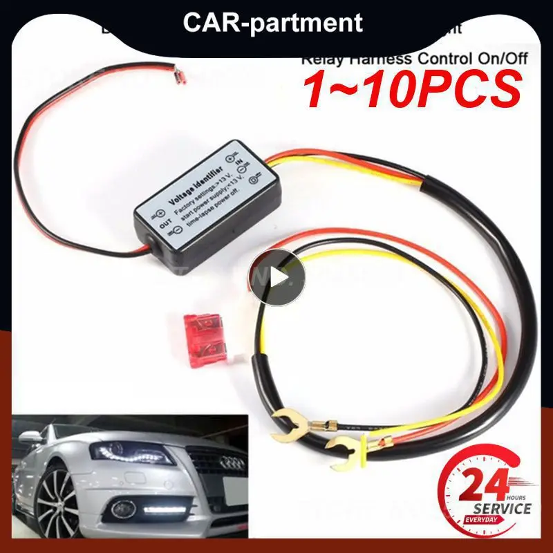 

1 ~ 10 шт., Автомобильный контроллер для дневных ходовых огней