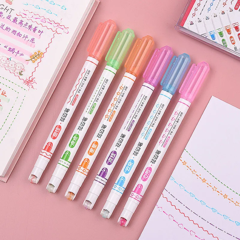 6色蛍光ペン Amazon.co.jp: 蛍光ペン 6色セット 蛍光マーカー 明るい色 水性