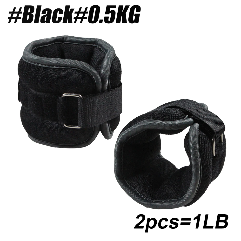 Adjustable Neoprene Ankle & Wrist Weights - Versatile Straps for Fitness & Strength Training