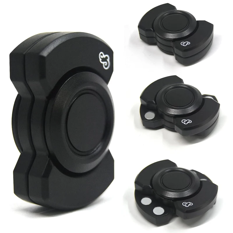 Triple-Action Metal Fidget Toy: Stress Relief & Focus Aid