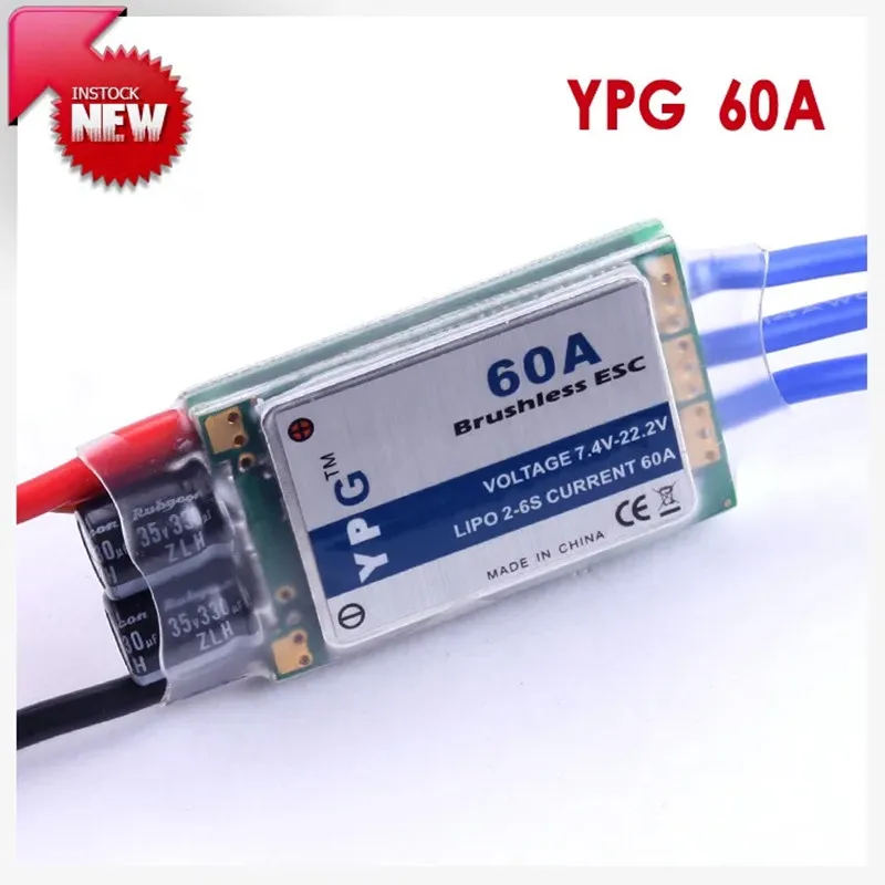 

YPG 60A (2 ~ 6S) SBEC Бесщеточный Регулятор скорости ESC высокое качество