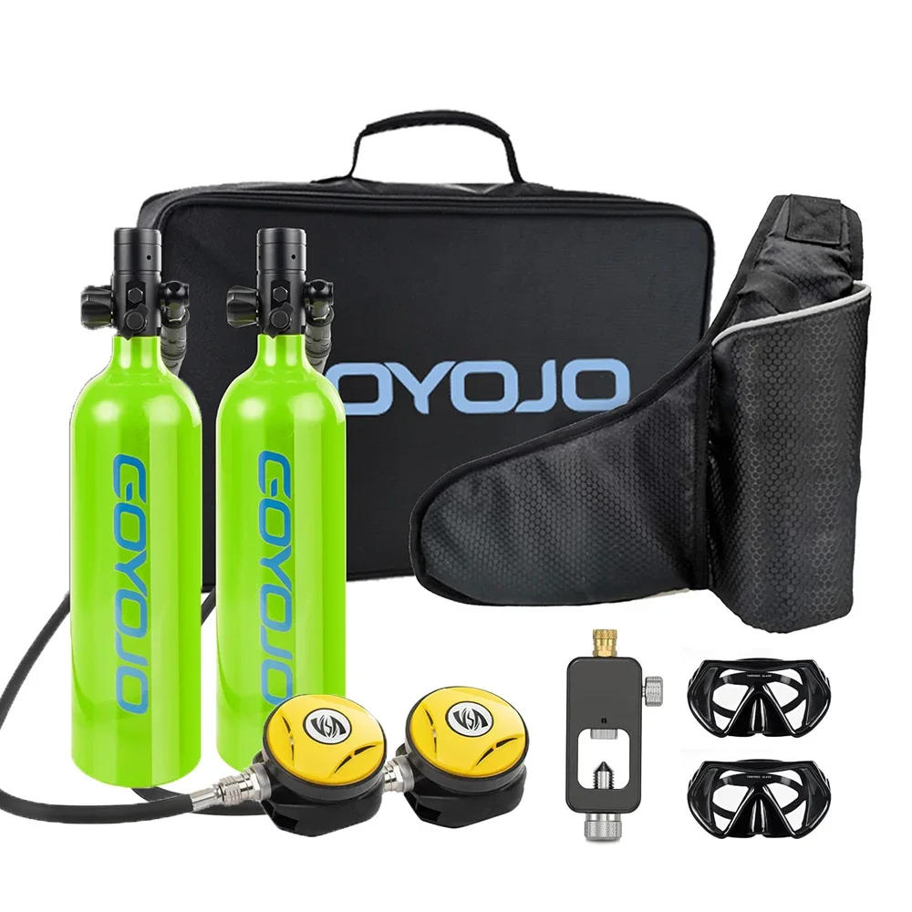 Air Tank 1L Mini Snorkel Equipment 10-15 min Scuba Diving Oxygen Tank Outdoor Entertainment Diving Equipment Suit Water Sports