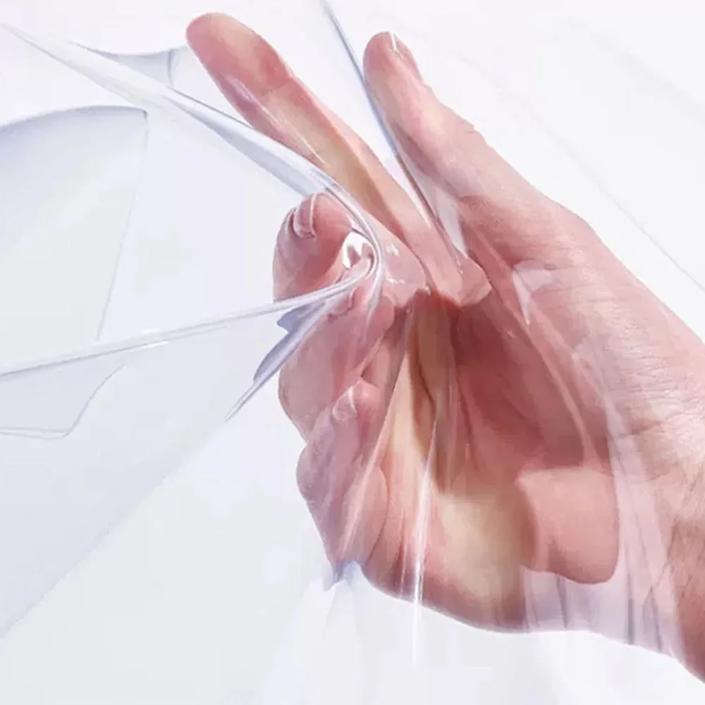 자동차 도어 풀 핸들 TPU 안티스크래치 페인트 보호 커버 수정 보호 필름 액세서리 (XPeng GX 용)