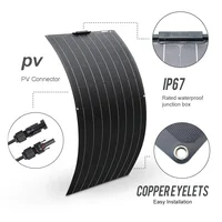 1500W 3000W panneau solaire 1000W solaire haute efficacité Portable batterie externe charge Flexible cellules solaires extérieures pour le Camping à la maison 2