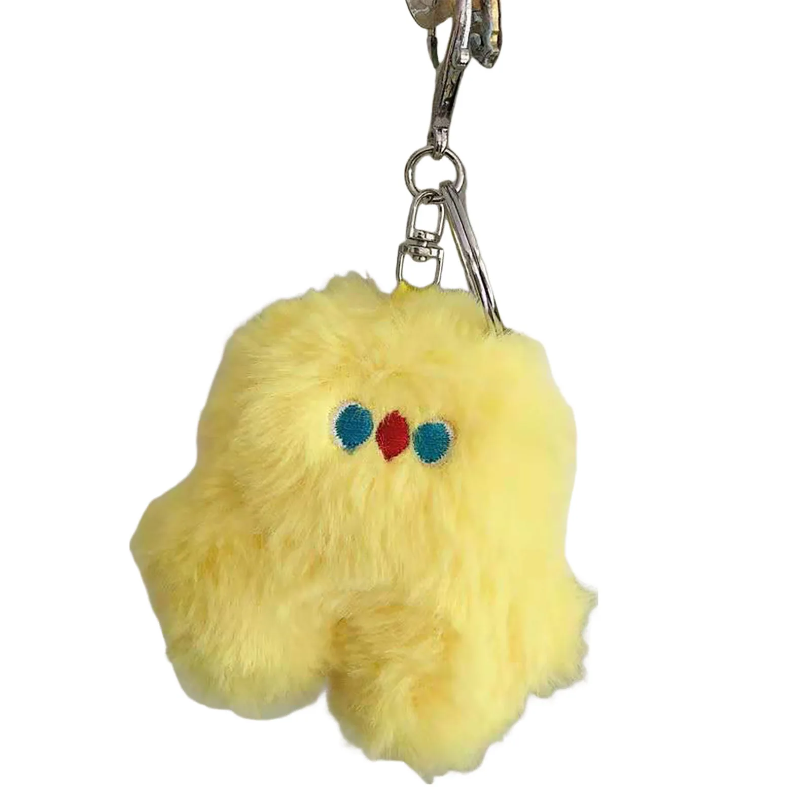 

Lovely Plush Couple Keychain Korean Style Stuff Plush Toy Bag Decoration Suitable for Schoolbag Crossbody Bag