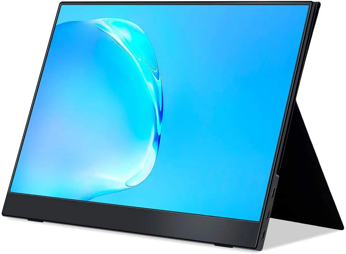 15 6 дюймов FHD HDR FreeSync Zero Frame USB-C компьютер Дисплей с двойной Тип-C мини HDMI для