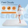 Mattress 5 Inch Gel Memory Foam Mattress,Twin Mattress,Cooling Gel Infusion/CertiPUR-US Certified/Comfy Support,White 4