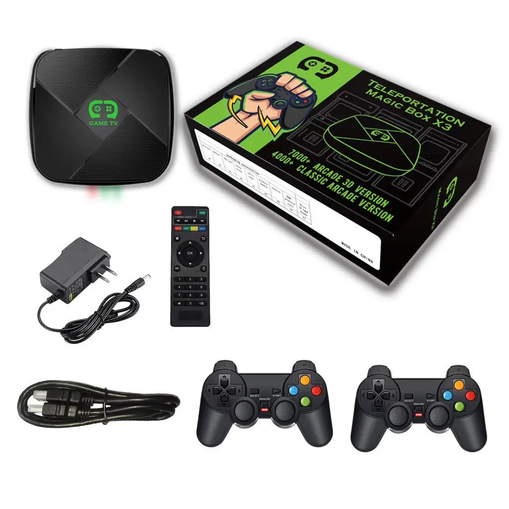 Super Retro Box Video Game 7000 Games  Arcade Game Console Tv Box - Arcade  Box Game - Aliexpress