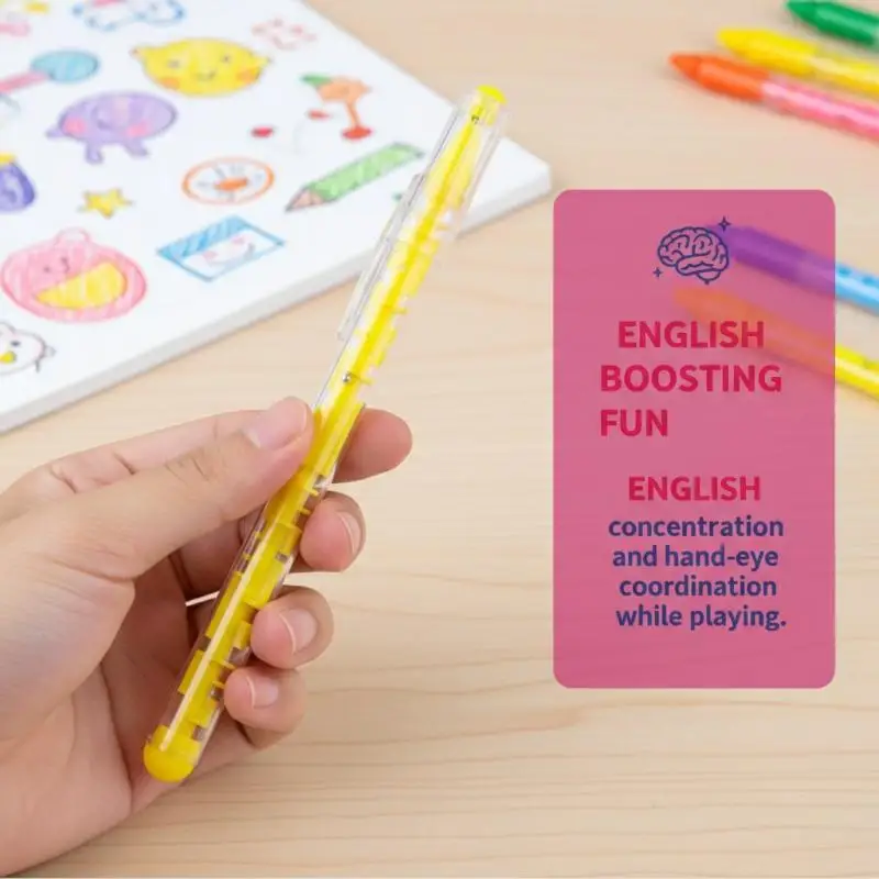 5/10Pcs 크리 에이 티브 문구 재미있는 퍼즐 게임 펜 미로 볼펜 스트레스 릴리프 쓰기 도구 독특한 선물