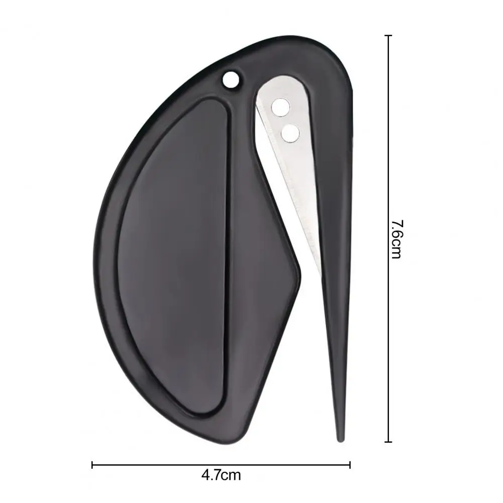 2Pcs/Set Letter Opener Plastic Mini Portable Pointy Tip Safe Sharp Efficient Mail Envelope Opener Cutter Home Office Supplies