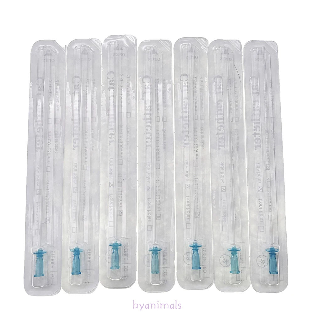 Cat Urinary Catheter 5PCS Professional Feline Cat Urinary Catheter Retention Stone Dredge