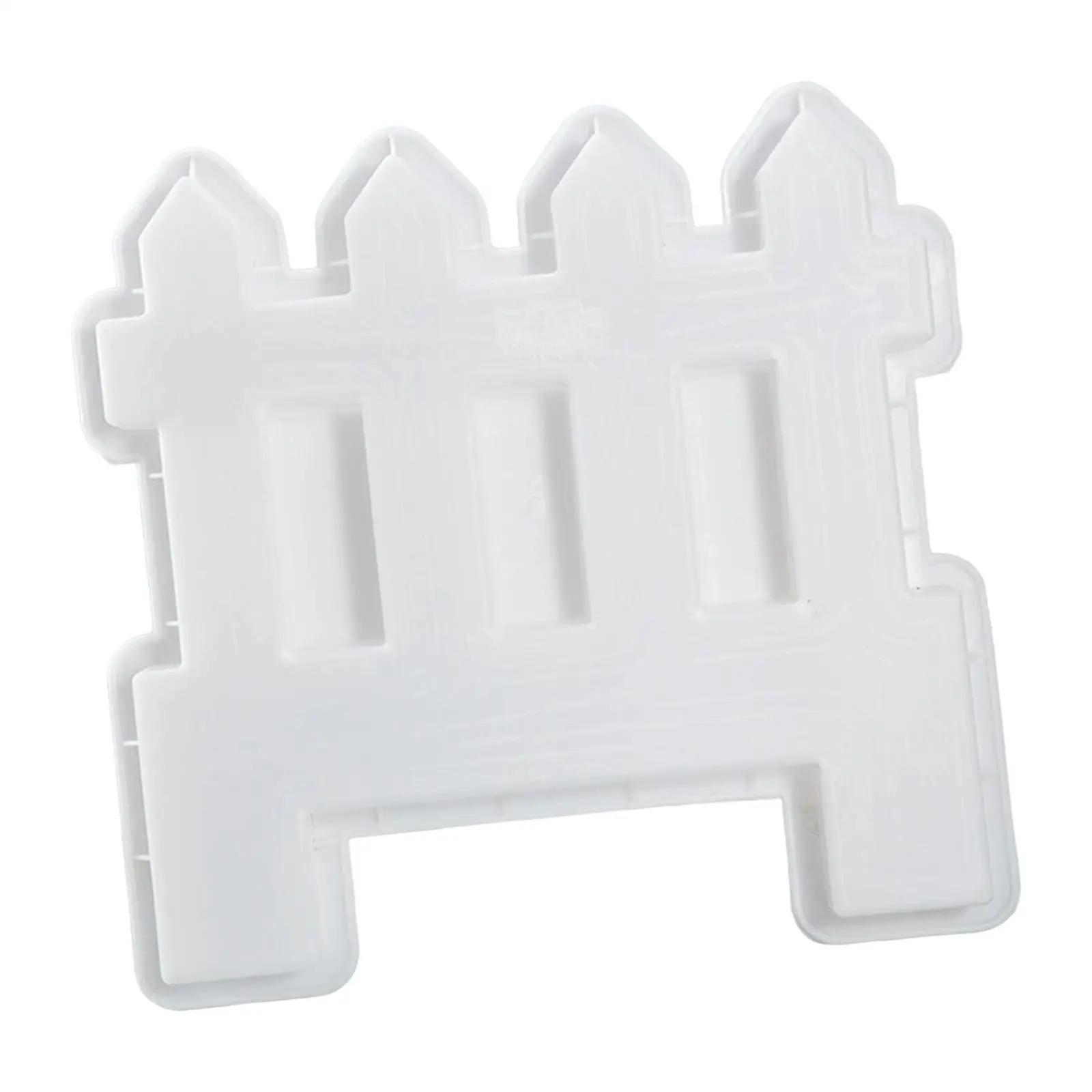 Garden Border Mould DIY Fencing Landscaping Decorative Resin Casting Reusable for Lawn Porch Terrace Roadside Flower Bed