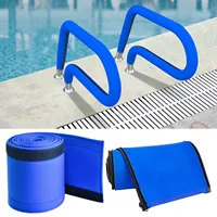 Cubiertas de barandilla de piscina de neopreno, cubiertas de pasamanos de piscina con cremallera, cubierta antideslizante