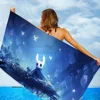 1PC Hollow Knight Game Microfiber Beach Towel Absorbent Quick Dry Soft Yoga Swimming Resort Mountain Climbing Towel 6