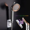 Rainfall Large Bath Shower Head With Button Portable High Pressure Waterfall For Bathroom Accessories 3