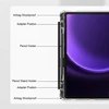For Samsung Tab S7 S8 S9 11 FE 10.9 Plus S10 12.4 inch Case Magnetic Smart Cover For Tab A9 8.7" Plus 11" A8 Pencil Holder Funda 6